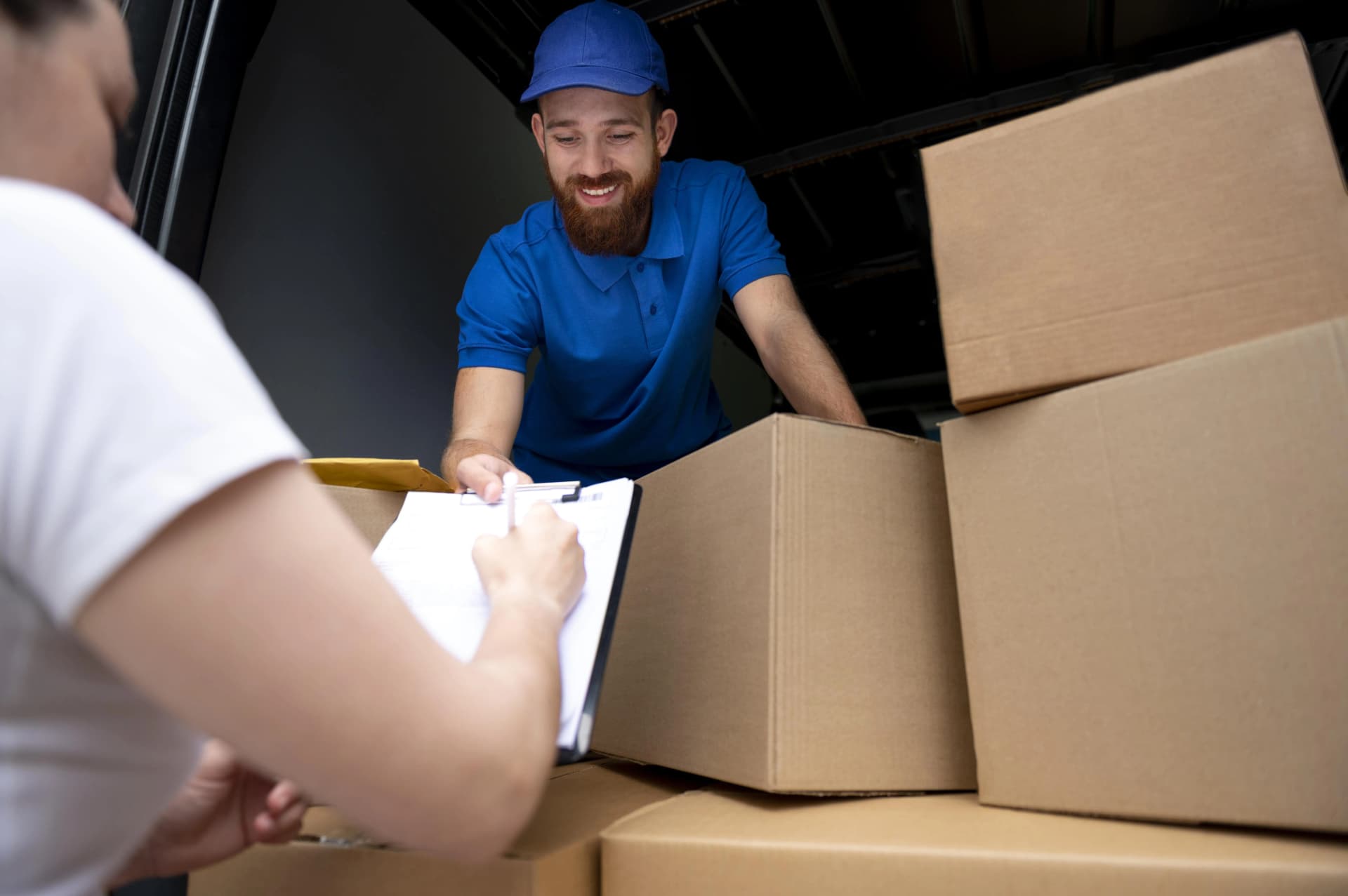 image de déménagement d'entreprise
